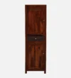 Nordic Designer 1 Door Wardrobe Crafted from Solid Sheesham Wood - Image 8
