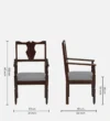Northvale Luxury Solid Wood Dining Chair with Superior Craftsmanship - Image 3