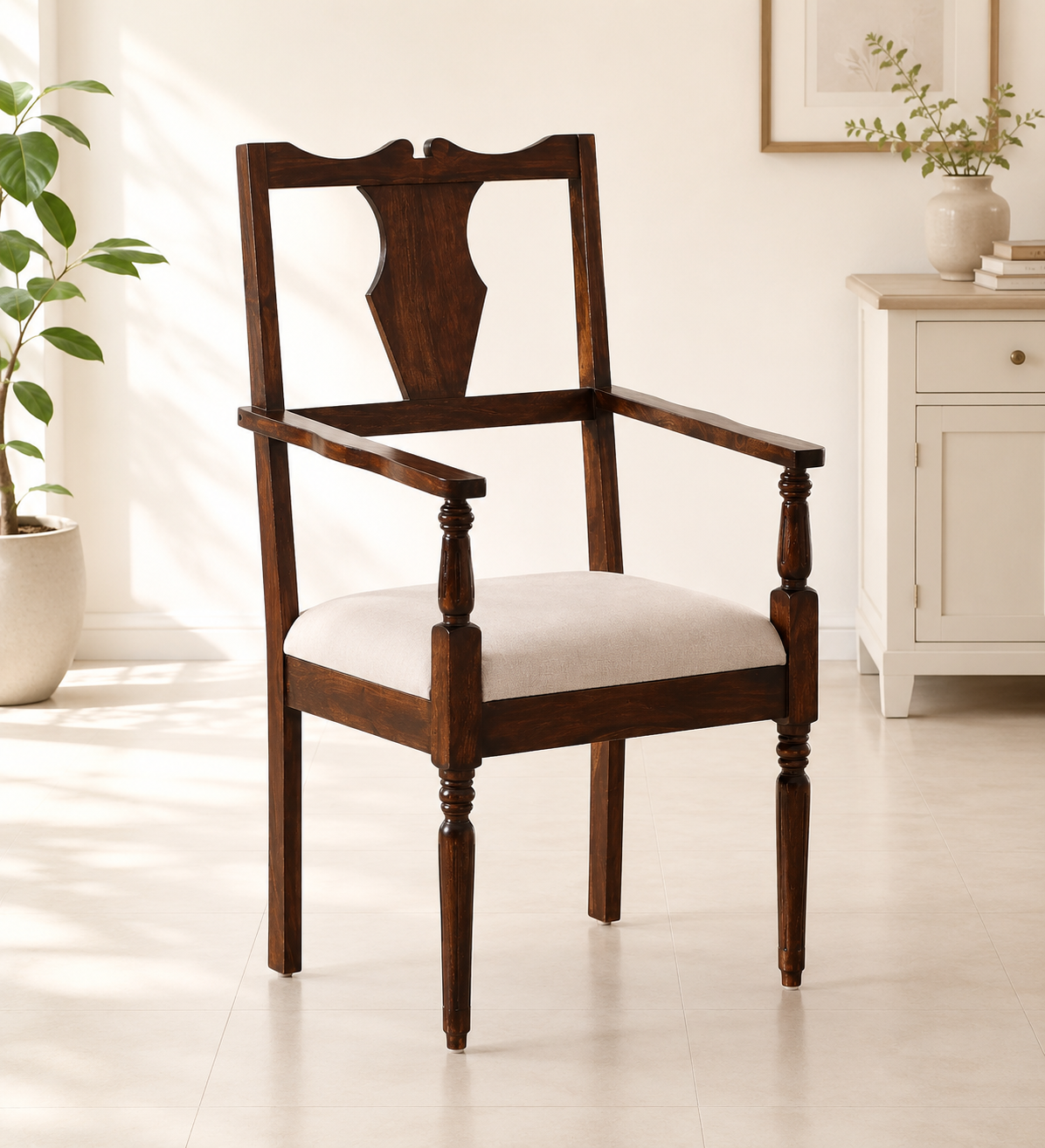 Northvale Luxury Solid Wood Dining Chair with Superior Craftsmanship (1) Northvale Luxury Solid Wood Dining Chair with Superior Craftsmanship - Image 1