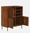 Norvale Solid Sheesham Wood Organizer Cabinet for Modern Homes - Image 7