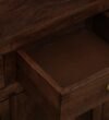 Norvik Modern Solid Sheesham Wood Console Storage Cabinet - Image 2