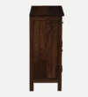 Norvik Modern Solid Sheesham Wood Console Storage Cabinet - Image 10
