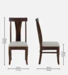 Norwick Premium Solid Sheesham Wood 8 Seater Dining Furniture Set - Image 10