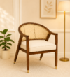 Oakmere Luxury Solid Sheesham Wood Dining Chair for Modern Dining Spaces