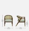 Oakmere Luxury Solid Sheesham Wood Dining Chair for Modern Dining Spaces - Image 5