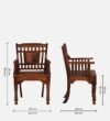 Oakridge Heritage Solid Sheesham Wood Dining Chair with Premium Finish - Image 2
