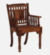Oakridge Heritage Solid Sheesham Wood Dining Chair with Premium Finish - Image 3