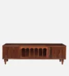 Oakvera Solid Sheesham Wood Media Console with Elegant Storage Design - Image 5