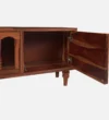 Oakvera Solid Sheesham Wood Media Console with Elegant Storage Design - Image 7