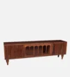 Oakvera Solid Sheesham Wood Media Console with Elegant Storage Design - Image 8