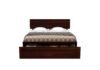 Orlena Handcrafted Wooden Bed with Spacious Storage Compartments - Image 6