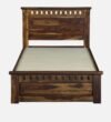 Orvexa Solid Wood Single Bed with Classic Design and Smooth Natural Texture - Image 6