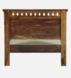 Orvexa Solid Wood Single Bed with Classic Design and Smooth Natural Texture - Image 2