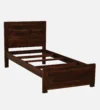 Ovanora Premium Wooden Single Bed with Smooth Edges in Natural Grain Texture - Image 3
