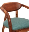 Pinecroft Handcrafted Wooden Dining Chair in Warm Honey Oak Finish - Image 4