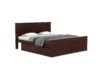 Ravena Contemporary Sheesham Wood Bed with Smooth Hydraulic Storage - Image 2