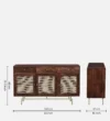 Ravena Modern Solid Wood Storage Cabinet in Rich Walnut Finish - Image 10