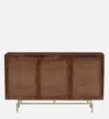 Ravena Modern Solid Wood Storage Cabinet in Rich Walnut Finish - Image 9