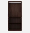 Raventon Premium Solid Wood 2 Door Wardrobe in Natural Teak Finish - Image 4