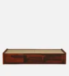 Rezvira Premium Wooden Single Bed with Clean Lines in Natural Grain Finish for Home - Image 5