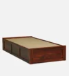 Rezvira Premium Wooden Single Bed with Clean Lines in Natural Grain Finish for Home - Image 6