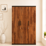 Richmond Elite Solid Sheesham Wood 3 Door Wardrobe with Large Storage Space