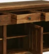 Rivano Designer Sheesham Wood Sideboard Cabinet - Image 2