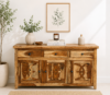 Rivano Designer Sheesham Wood Sideboard Cabinet