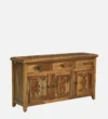 Rivano Designer Sheesham Wood Sideboard Cabinet - Image 3