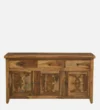 Rivano Designer Sheesham Wood Sideboard Cabinet - Image 4