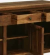 Rivano Designer Sheesham Wood Sideboard Cabinet - Image 6