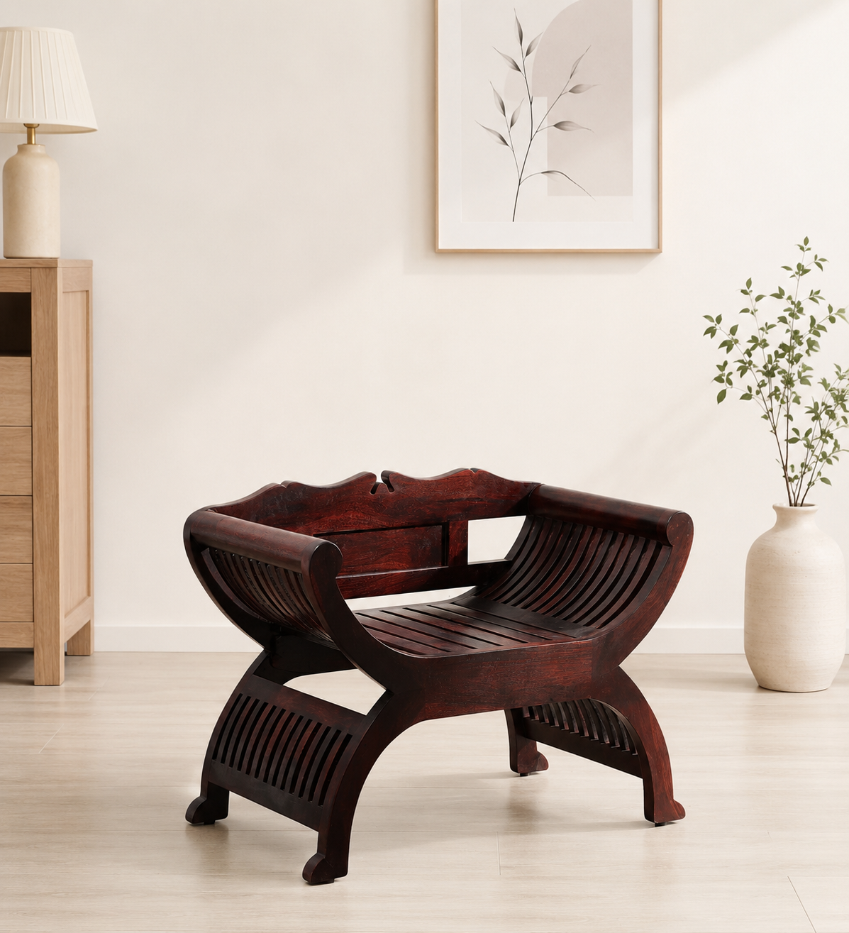 Riverstone Luxury Wooden Dining Chair for Contemporary Dining Rooms (1) Riverstone Luxury Wooden Dining Chair for Contemporary Dining Rooms - Image 1