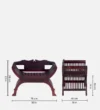 Riverstone Luxury Wooden Dining Chair for Contemporary Dining Rooms - Image 2