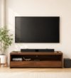 Selvora Solid Sheesham Wood TV Console with Functional Storage