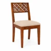 Solvian Luxury Wooden 6 Seater Dining Table and Chair Set - Image 5