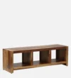 Solvique Solid Sheesham Wood Entertainment Unit for Modern Living Room - Image 2