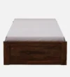 Solvira Solid Sheesham Wood Single Bed with Elegant Design in Natural Finish for Home - Image 6