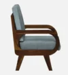 Stonebridge Solid Sheesham Wood Rustic Style Dining Chair with Cushioned Seat - Image 2