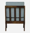 Stonebridge Solid Sheesham Wood Rustic Style Dining Chair with Cushioned Seat - Image 5