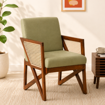 Stonegrove Contemporary Solid Wood Dining Chair with Ergonomic Comfort