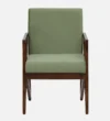 Stonegrove Contemporary Solid Wood Dining Chair with Ergonomic Comfort - Image 4