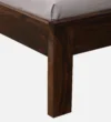 Tanvira Sheesham Wood Single Bed with Smooth Finish and Strong Base in Natural Shade - Image 2