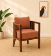 Timbercrest Solid Sheesham Wood Dining Chair with Contemporary Finish