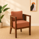 Timbercrest Solid Sheesham Wood Dining Chair with Contemporary Finish