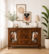 Tiverton Solid Wood Utility Cabinet with Premium Handcrafted Finish