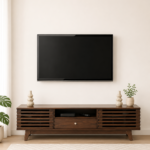 Trevano Luxury Wooden TV Unit with Multi-Utility Storage Cabinets