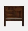 Trevora Solid Sheesham Wood Single Bed with Simple Design in Natural Finish for Home - Image 3