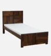 Trevora Solid Sheesham Wood Single Bed with Simple Design in Natural Finish for Home - Image 6