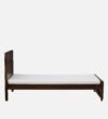 Trevora Solid Sheesham Wood Single Bed with Simple Design in Natural Finish for Home - Image 4