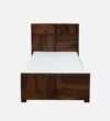 Trevora Solid Sheesham Wood Single Bed with Simple Design in Natural Finish for Home - Image 5